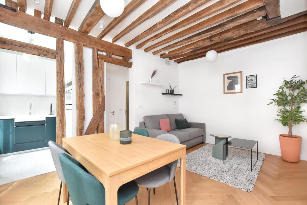 Authentic Apartment 1Br-4P Republique - Le Marais Paris Exterior photo